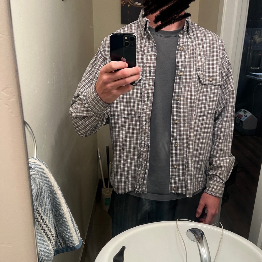 Vintage Carhartt button down shirt